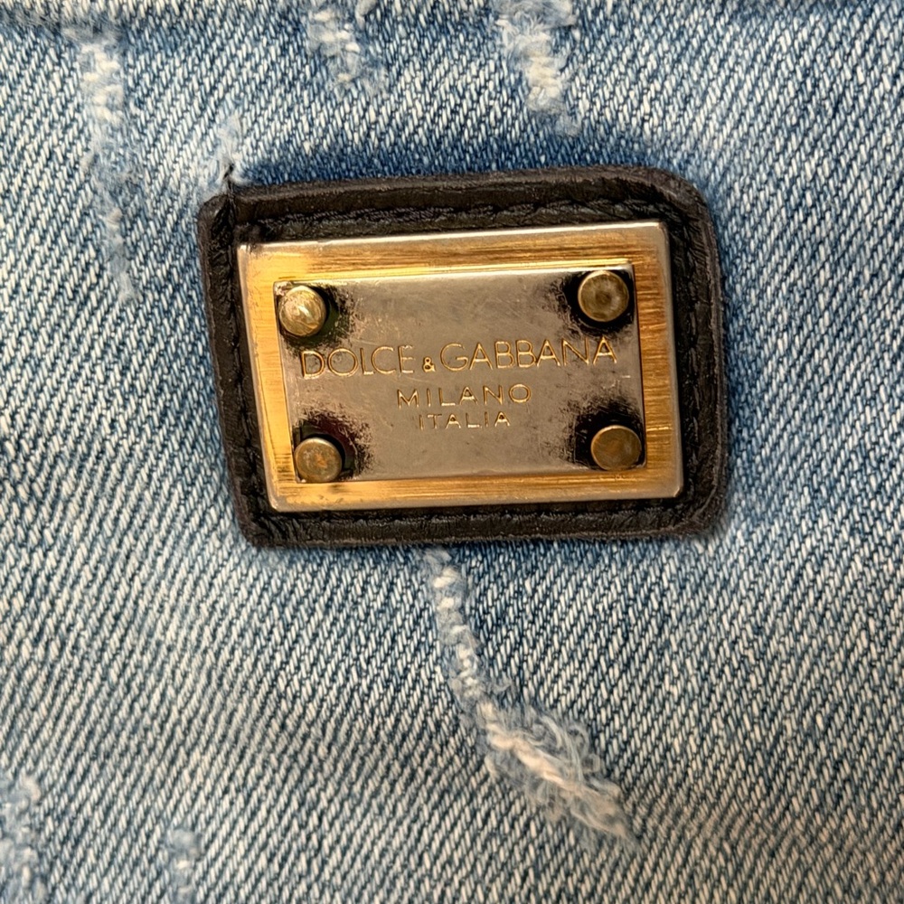 Women’s dolce and gabanna Light Blue Distressed Jeans - Picture 3 of 4